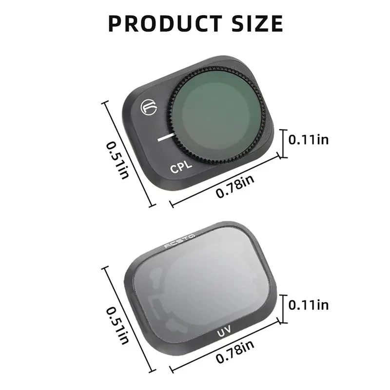 Dji Drone Mini 3 - DIY Drone Filter voor DJI Mini