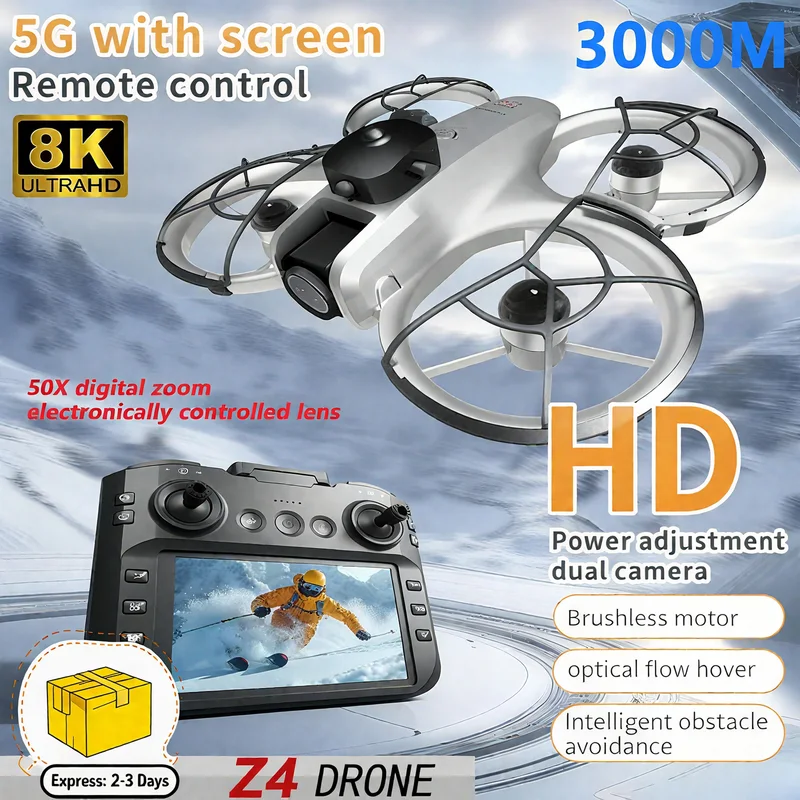 Nieuwe MINI Z4 Drone 4K Profes - Drone Photogrammetry recensie en prijs